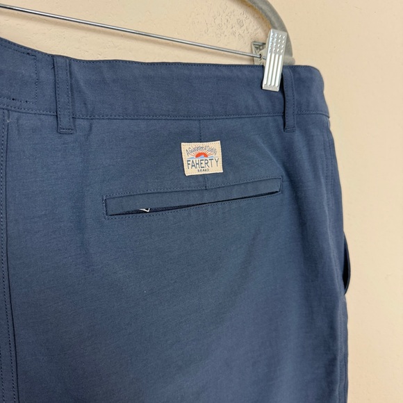Faherty Men’s All Day 9” Shorts | Dark Blue Nights | Size 38” - Picture 6 of 8